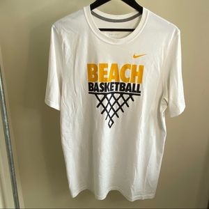 Nike LBS basketball athletic dri-fit shirt